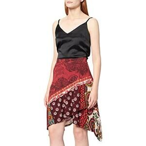 DESIGUAL NWT $115 Indira Skirt Patchwork Styling Size S (US Size XS)